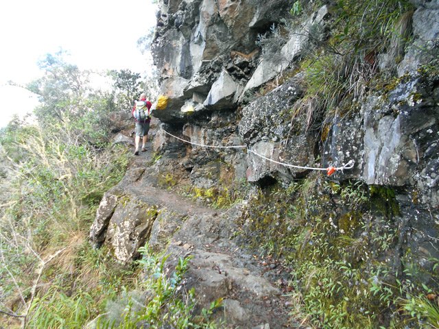 Passage abrupt mais bien sécurisé