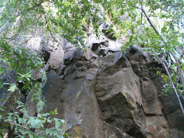 Bien nettoyé, l'endroit attirerait les amateurs de grimpe