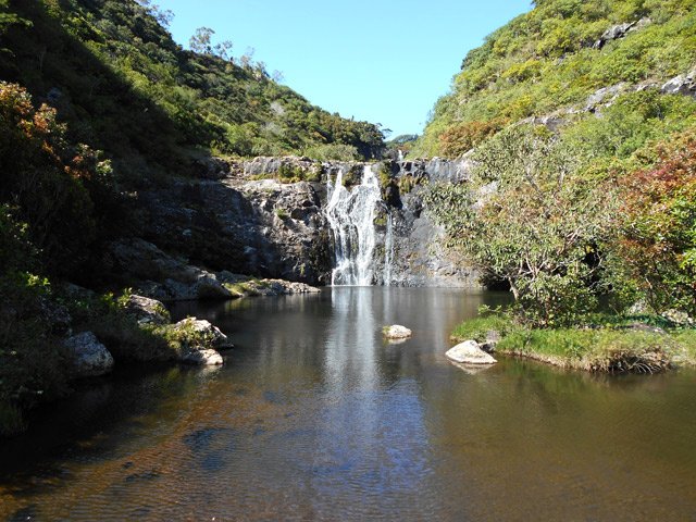 Grand bassin pour belle chute