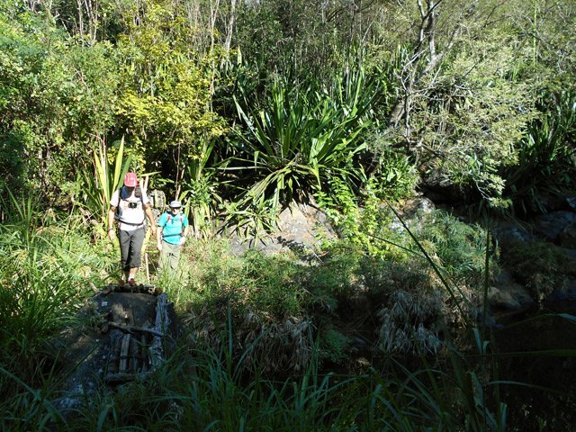 La passerelle, fin de la sortie pour presque tous