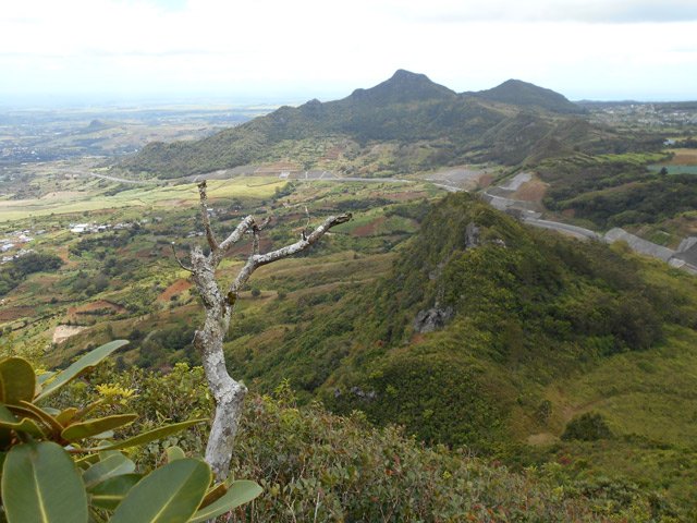 Calebasse Mountain domine la Nouvelle Découverte
