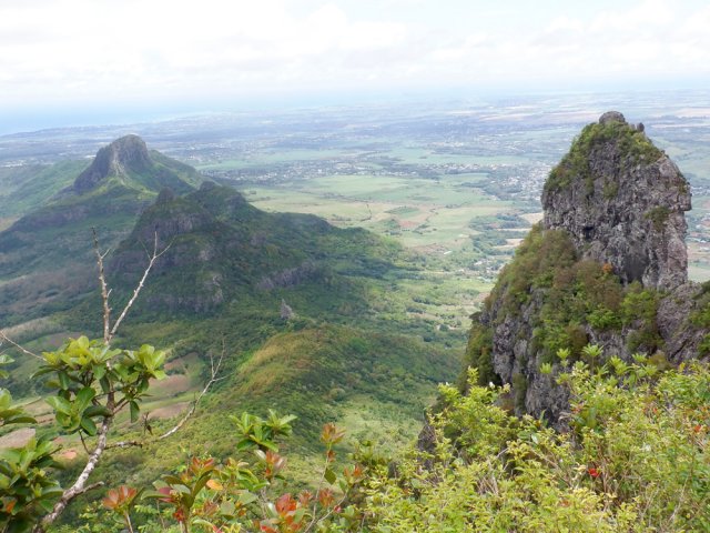 Cantin et Virgins Peak vers le nord