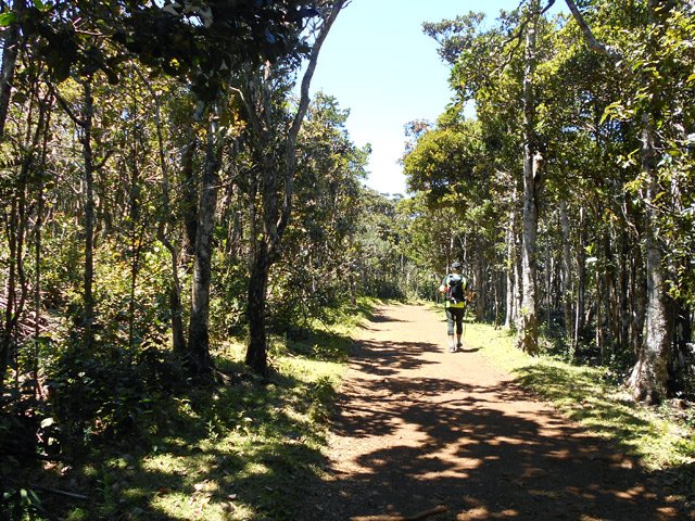 On approche du croisement de fin de boucle