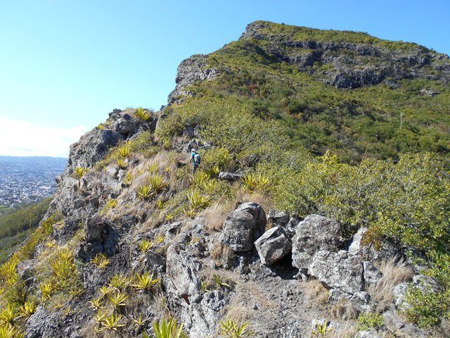 Une idée du chemin restant à parcourir jusqu'au premier sommet