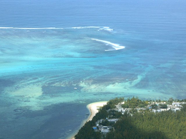La passe de la Pointe Sud-Ouest, proche des hôtels