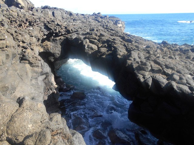 Une dizaine de mètres de long pour ce nouveau pont naturel