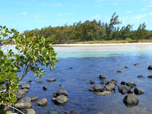 On pourrait traverser à pied pour rejoindre le sentier vers le Souffleur