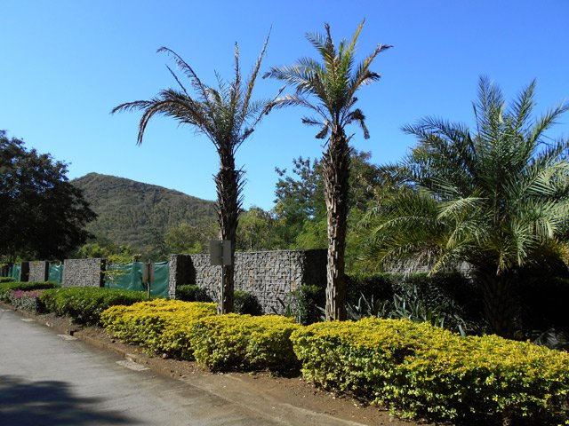 Joli petit coin à l'entrée du parc