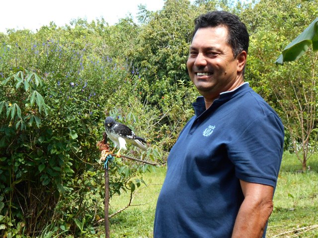 L'arrivée du Papangue, le clou de la visite