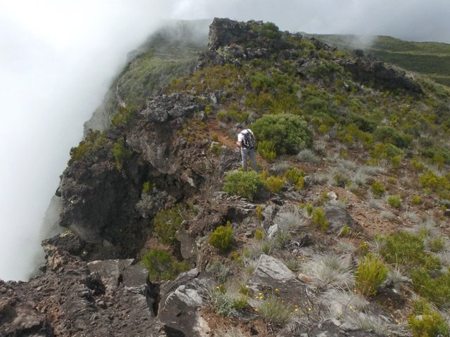 On frôle des à-pics parfois vertigineux, voire dangereux