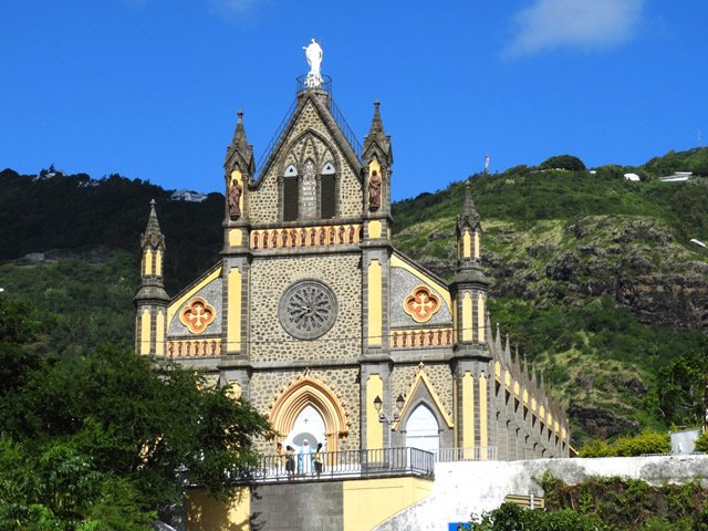 La belle église Notre Dame de la Délivrance de Petite Île