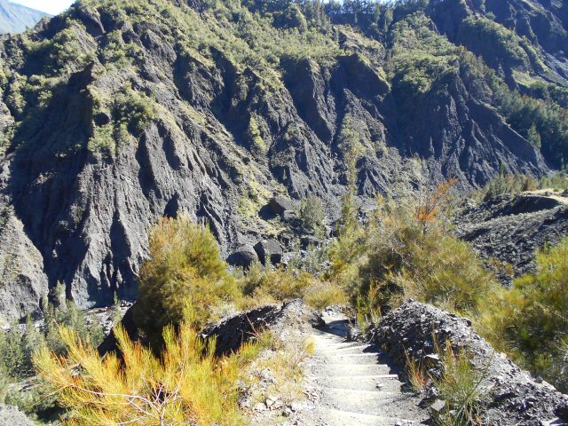 Fortes pentes qui sont pénibles à remonter