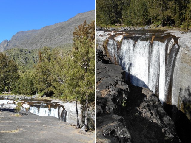 On ne peut qu'envier les canyoneurs qui descendent dans le gouffre