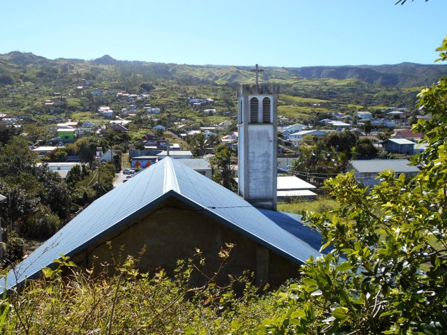 Le Plate et Grande Terre vers le Sentier des Ouvriers à l'horizon