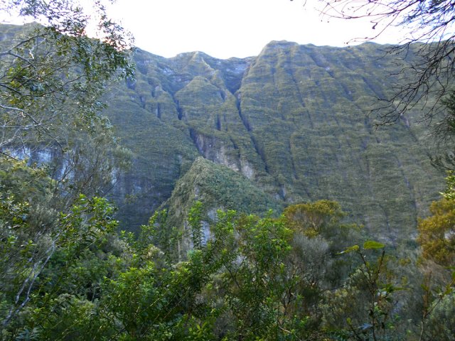 Le rempart des Calumets aux nombreuses failles