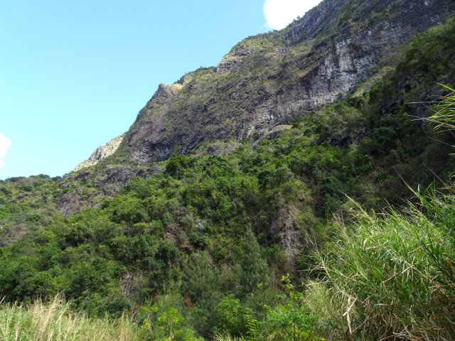 Une autre idée du Cap Noir vu d'en-dessous