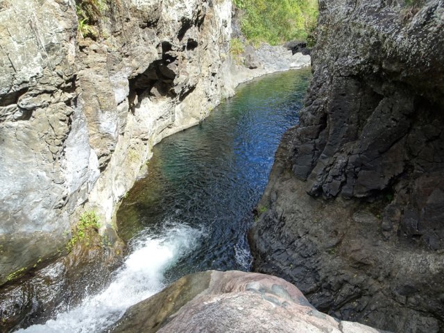 On rejoint le haut du troisième bassin