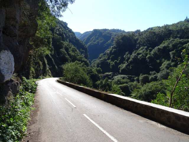 Agréable balade sur la Route Hubert Delisle sur une portion sans habitations
