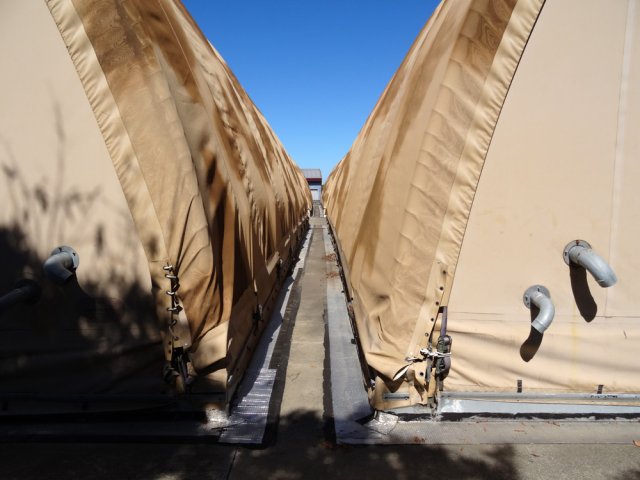 Entrée interdite dans l'enceinte militaire