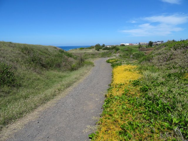 L'arrivée à la ravine