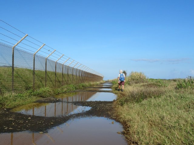 Les pluies importantes laissent de grandes flaques