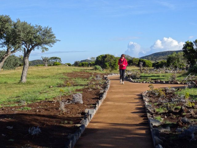 La pente existe mais elle est insignifiante