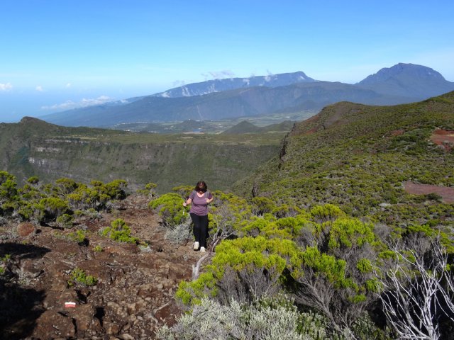 Penser à se retourner de temps en temps pour profiter des panoramas