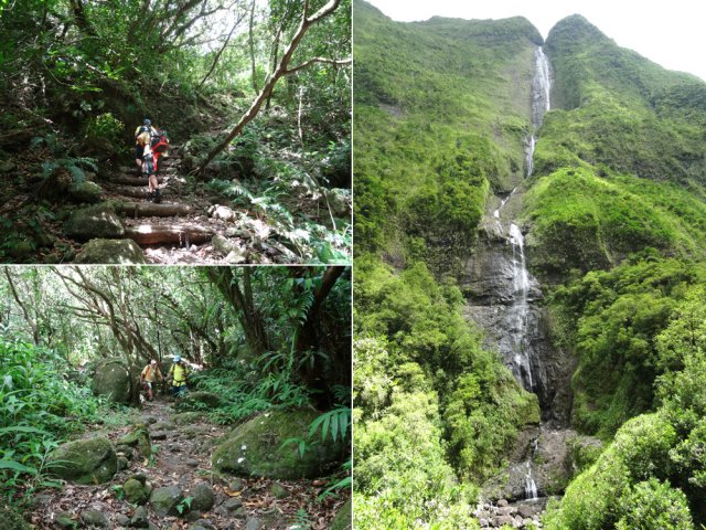 Retour à l'Escalier par le sentier classique du point de vue