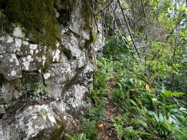 Le sentier du Bassin du Diable, beaucoup plus facile