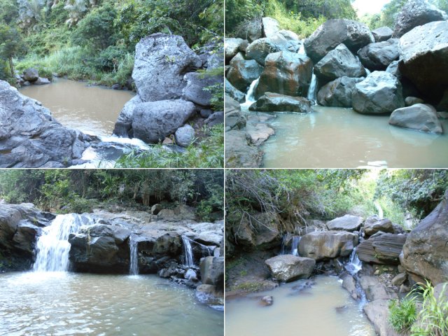 Des petits bassins rencontrés durant la montée