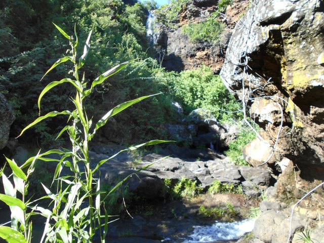 Encore quelques roches et petites cascades avant d'atteindre la plus grande
