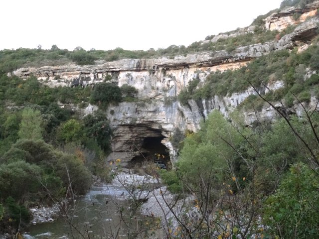L'autre pont naturel en amont du précédent