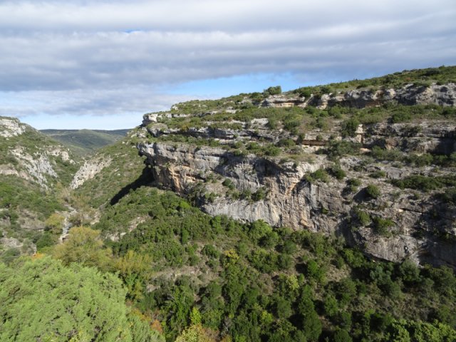 Un coup d’œil sur toute la randonnée amont
