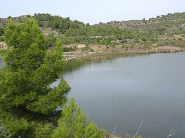 L'Etang du Doul vu de la petite colline