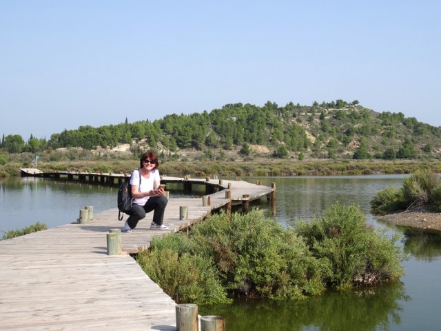 Le point culminant de la boucle, 60 mètres au-dessus de l'étang