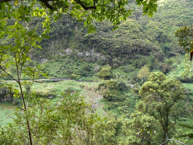 La D48 permet de voir qu'on s'élève doucement