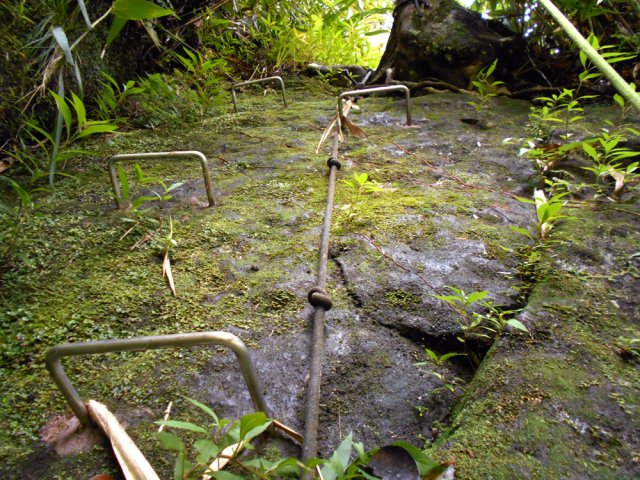 Passage à 90°, très bien aménagé