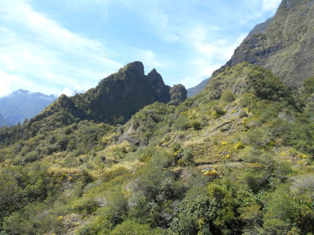 Les paysages entourant l'Îlet Haute