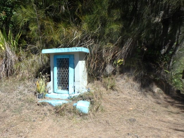 L'oratoire à la fin de l'îlet, juste avant la longue descente vers le Pavillon