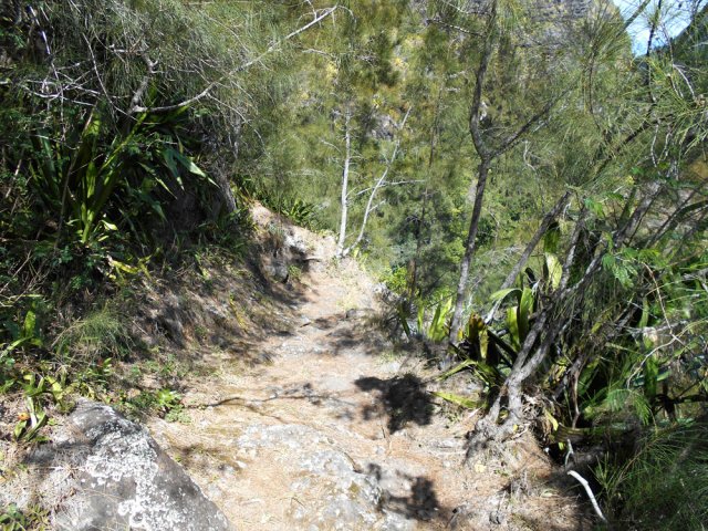 Quelques portions rocheuses