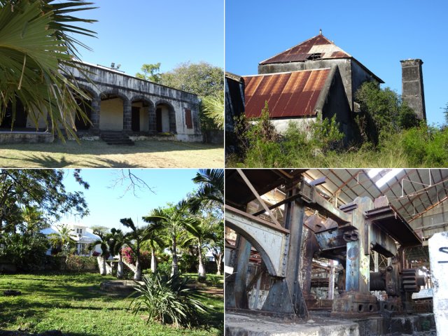 Tous les bâtiments de l'usine ne sont pas dans le même état