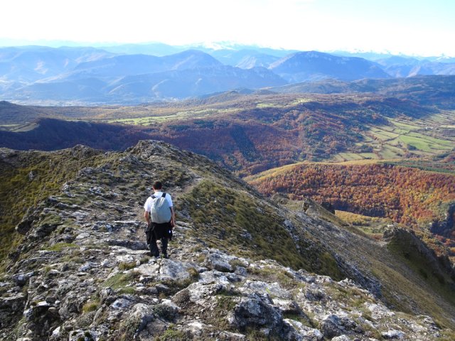 Début de la descente vers la Fenêtre
