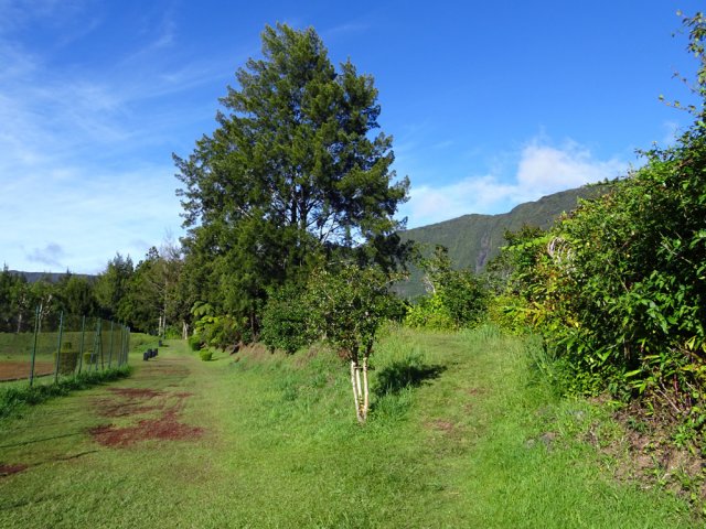 Début de la deuxième boucle près du stade