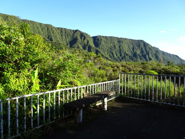 Le belvédère au-dessus du Bassin Cadet