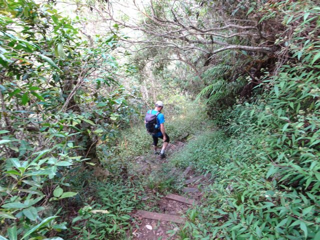 Très nombreux lacets en direction de Grand Coin