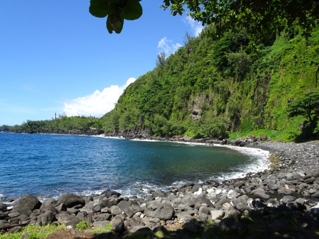 L'image la plus fréquente de cette anse aux eaux bleues
