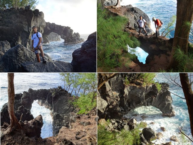 Seule la première arche est la plus difficile d'accès