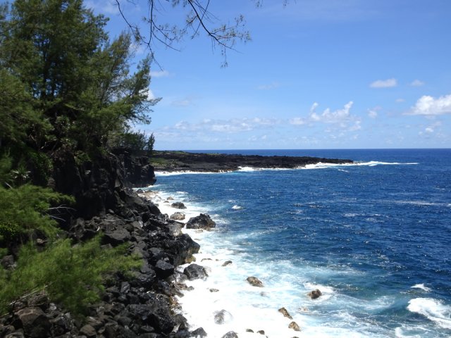 On devine les laves de la Pointe Lacroix