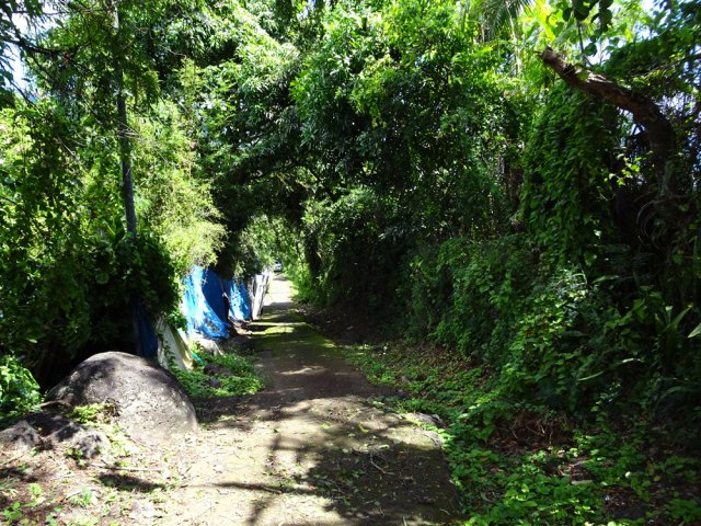 On est parfois à moins de 10 mètres des lacets de la D43