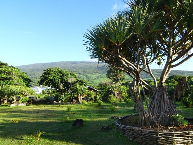 L'agréable aire de pique-nique en début de boucle